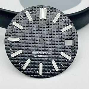 Watch Dial: SKX007 TBG dial  Black