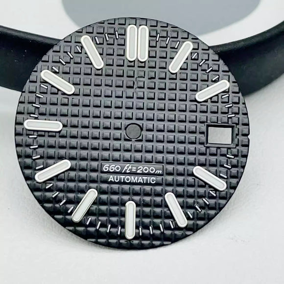 Watch Dial: SKX007 TBG dial  Black