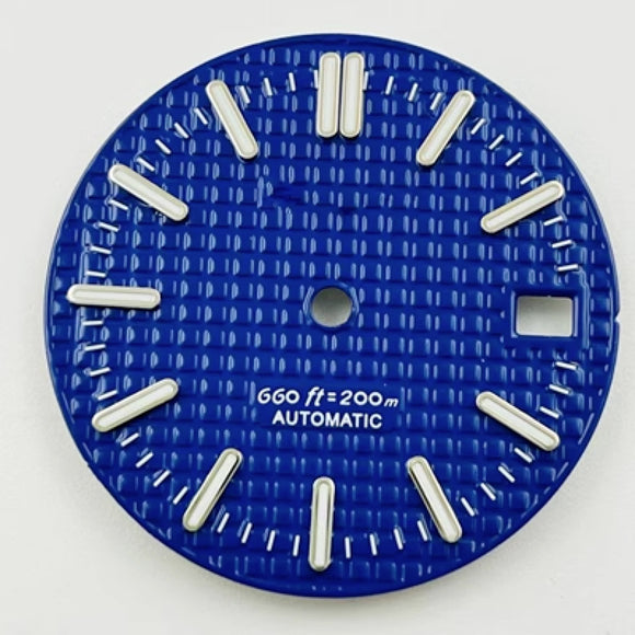 Watch Dial: SKX007 TBG dial  Ocean Blue