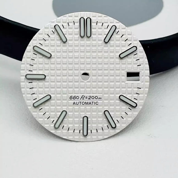 Watch Dial: SKX007 TBG dial  White